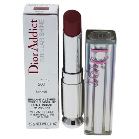 dior addict mirage 260|Addict Stellar Shine Lipstick 260 Mirage 0.11 oz/ 3.2 G.